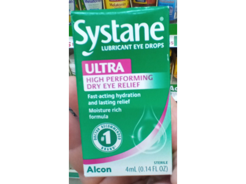Systane Lubricant Eye Drops, Ultra, 0.14 fl oz/4 mL