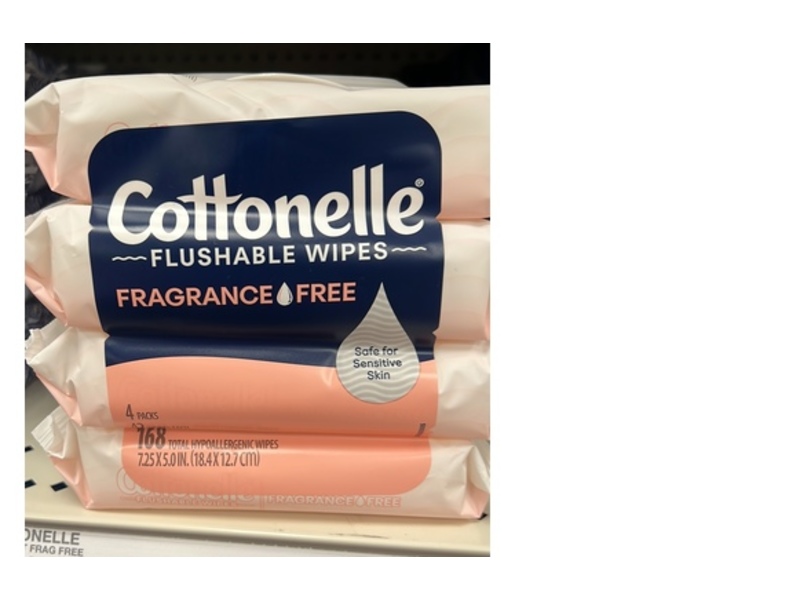 Cottonelle Flushable Wipes, 4 Count