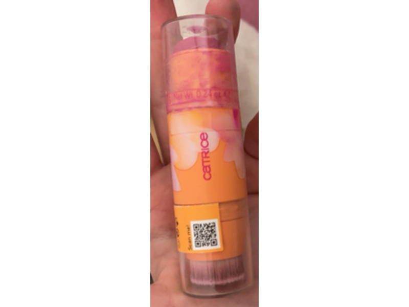 Catrice Seeking Flowers Blush & Brush Stick, C01 Berrylicious, 0.24 oz/7 g
