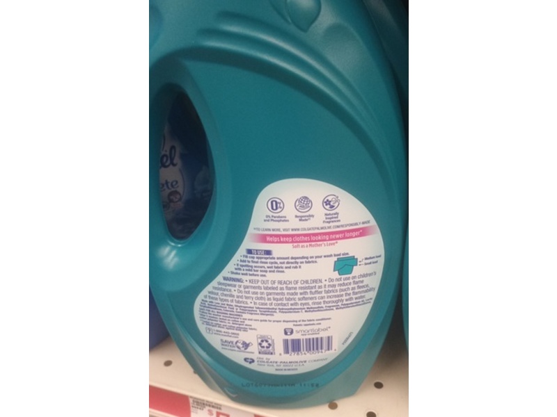 Suavitel Complete Care Fabric Conditioner, Waterfall Mist, 46 fl oz/1.36 L, 46 Loads
