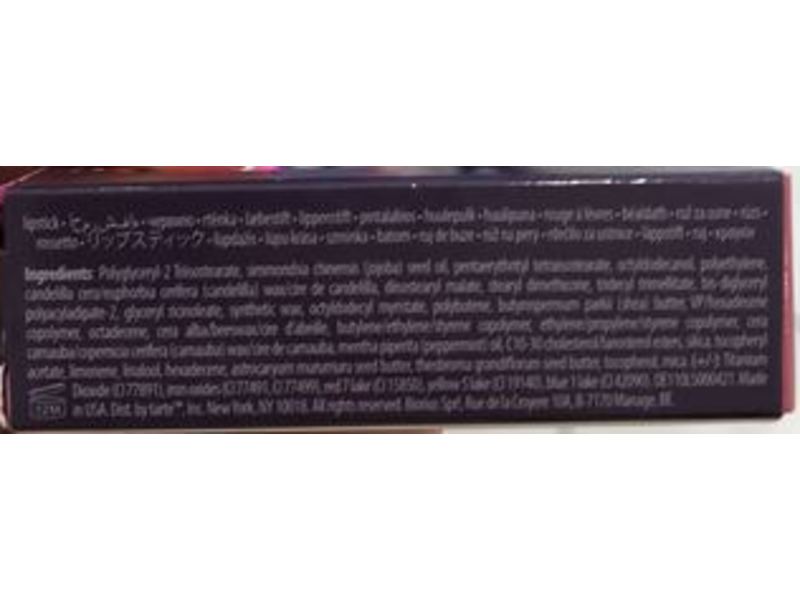 Tarte Cosmetics Glide & Go Buttery Lipstick, Rosy View, 0.1 oz/3.1 g