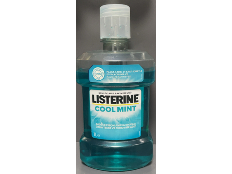 Listerine Mouthwash, Cool Mint, 1L