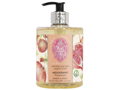 La Florentina Liquid Soap, Pomegranate, 16.5 fl oz/500 mL