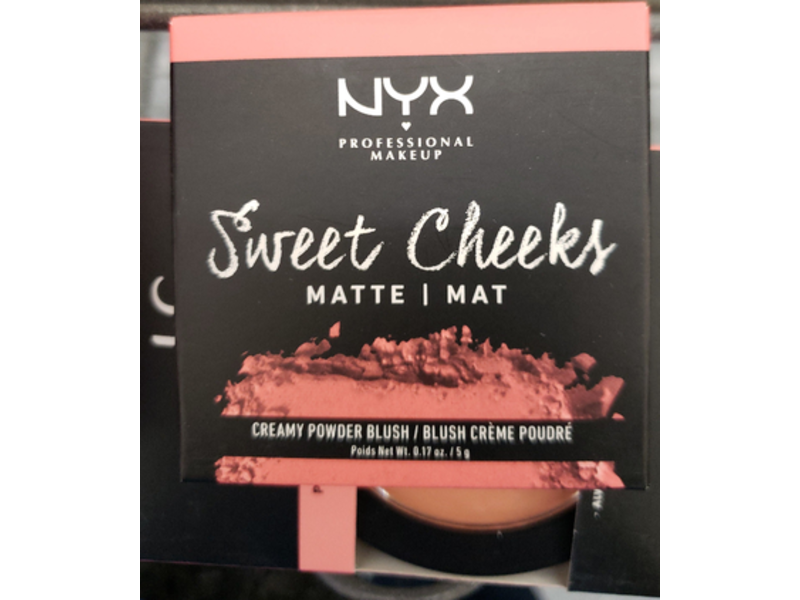 NYX Professional Makeup Creamy Powder Blush, Citrine Rose, 0.17 oz/5 g