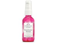 Heritage Store Rosewater Facial Serum, 1% Hyaluronic Acid, 2 fl oz/59 mL - thumbnail 1