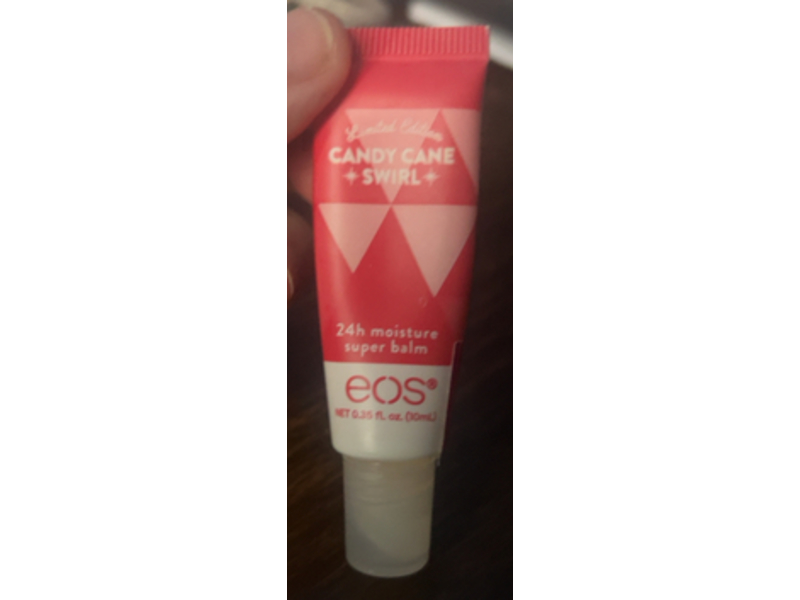 Eos Moisture Super Balm, Candy Cane Swirl, 0.35 fl oz/10 mL