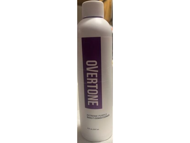 Overtone Extreme Purple Daily Conditioner, 8 fl oz/237 mL