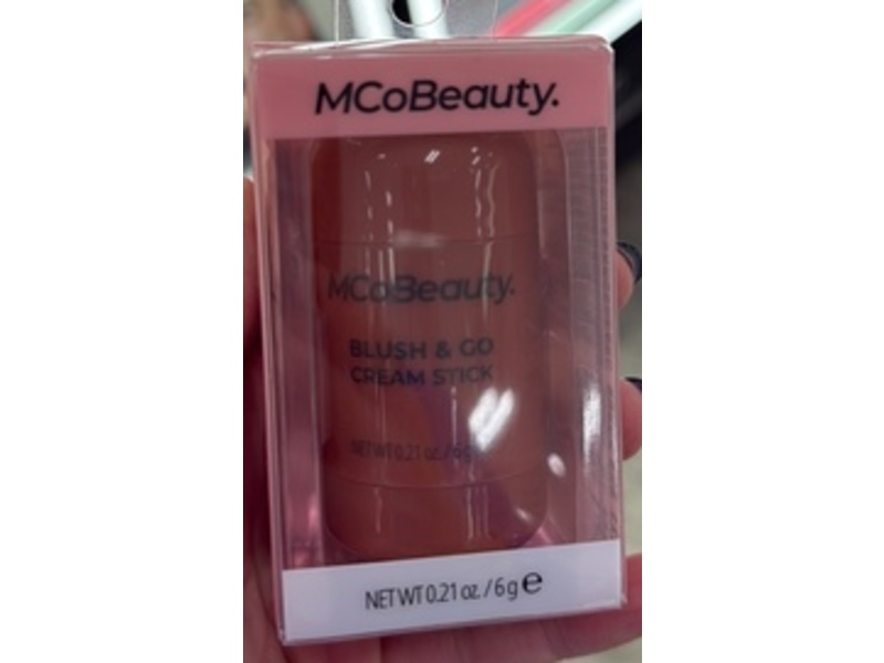 MCoBeauty Blush & Go Cream Stick, Warm Terracotta, 0.21 oz/6 g