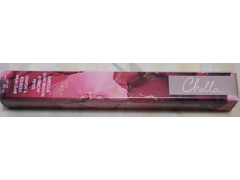 Chella Eyebrow Pencil, Luscious Light Brown, Luscious Light Brown, 0.03 oz/0.02 g