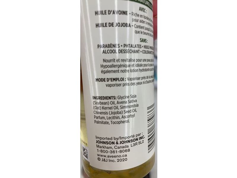 Aveeno Daily Moisturizing Oil Mist, 6.7 fl oz/200 mL