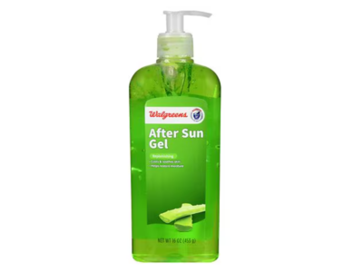 Walgreens After Sun Gel, Replenishing, 16 fl oz/453 g