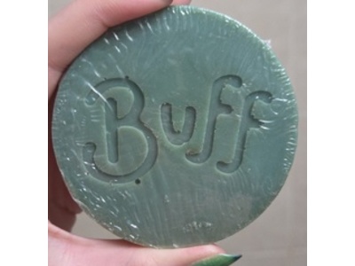 Buff City Soap Shave Bar, Commando, 3.5 oz/99 g