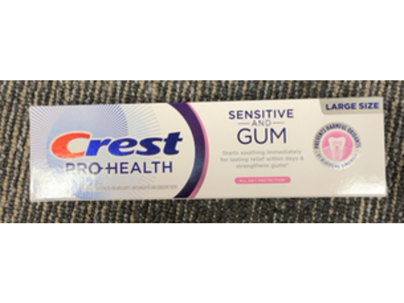 Crest Pro Health Sensitive & Gum All Day Protection Toothpaste, 4.8 fl oz/136 g