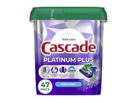 Cascade Platinum Plus Dishwasher Detergent, Fresh Scent, 26.6 oz/754 g, 47 Count - Image 2