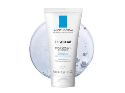 La Roche-Posay Effaclar Medicated Gel Cleanser, 1.69 fl oz/50 mL