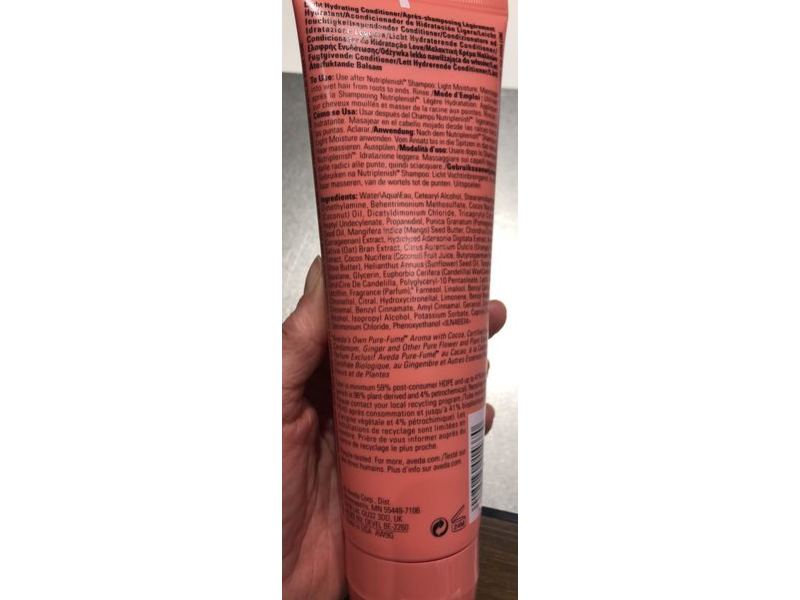 Aveda Nutriplenish Conditioner, Light Moisture, 8.5 fl oz/250 mL