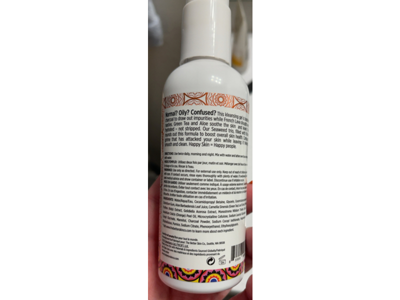 The Better Skin Co. Gel Kleanse Gentle Detox Cleanser, 5.5 fl oz/163 mL