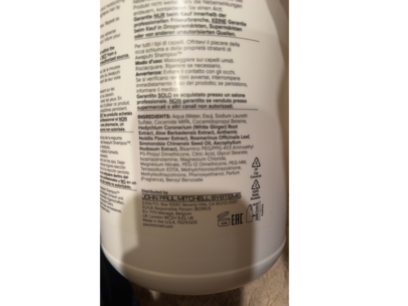 Paul Mitchell Awapuhi Shampoo, 3.785 L
