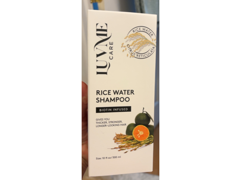 Luv Me Care Rice Water Shampoo, 10 fl oz/300 mL