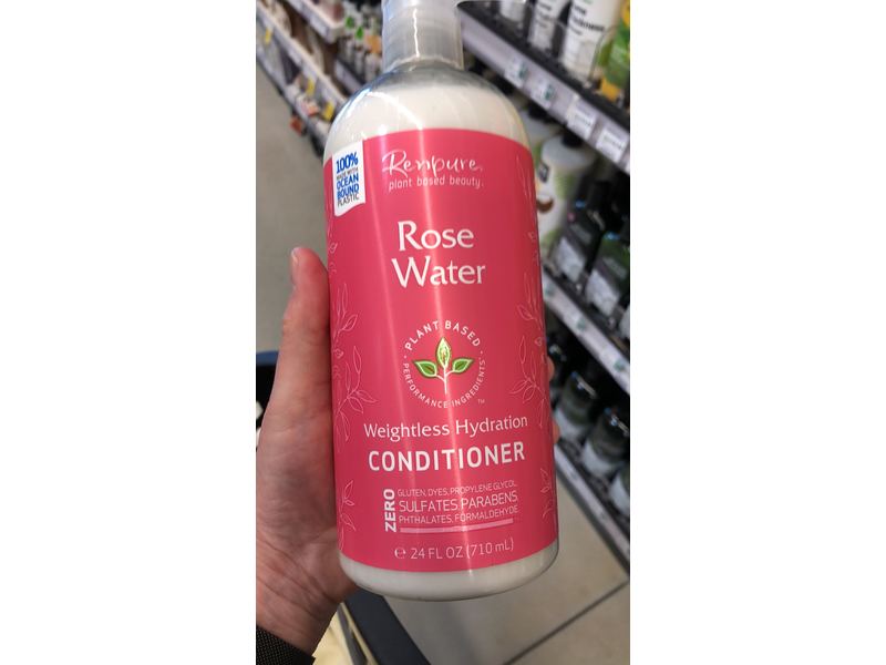 Renpure Radiant Shine Shampoo, Pink Grapefruit Peony, 24 fl oz/710 mL