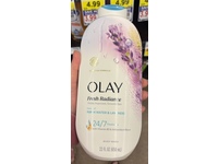 Olay Fresh Radiance Body Wash, Birch Water & Lavender, 22 fl oz/650 mL - thumbnail 2
