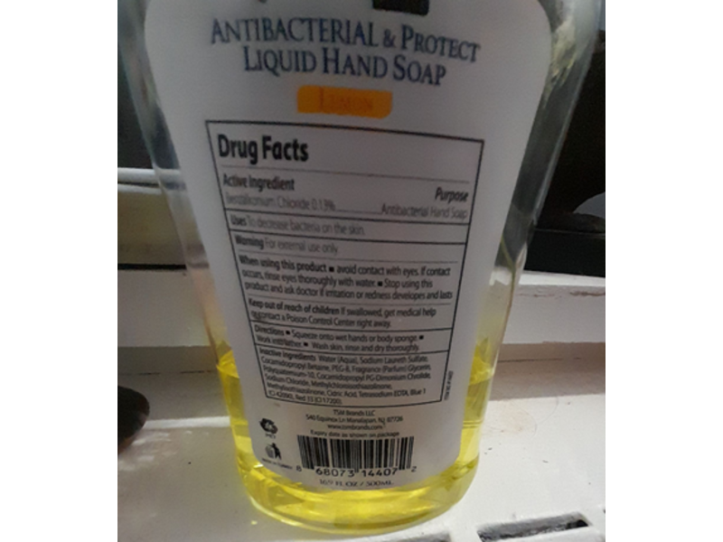 Luxury Hygiene Liquid Hand Soap, Lemon, 16.9 fl oz