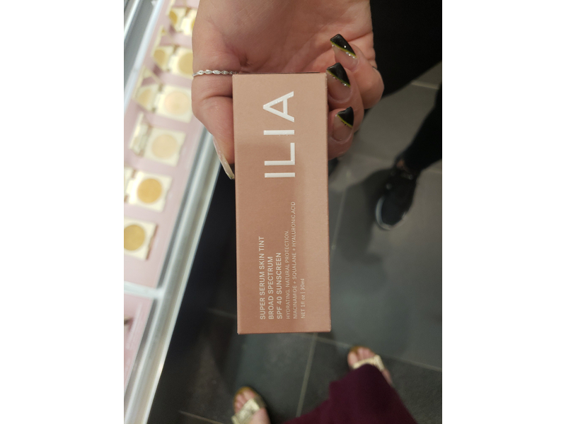 Ilia Super Skin Tint Serum, SPF 40, St4 Formosa, 1 fl oz/30 mL