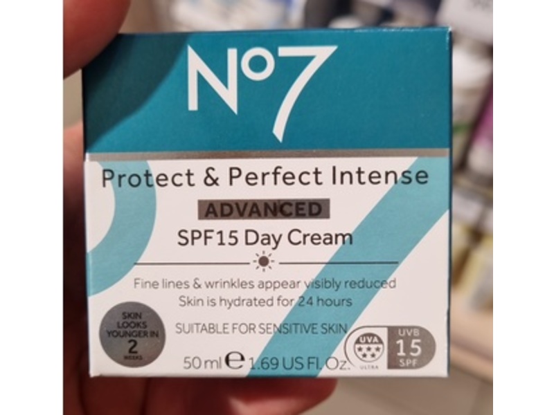 No7 Advanced Protect & Perfect Intense Day Cream, SPF 15, 1.69 fl oz/50 mL