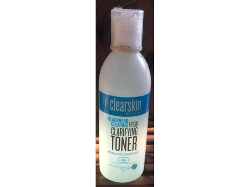 Clear Skin By Avon Blackhead Clearing Fresh Clarifying Toner, 100 mL