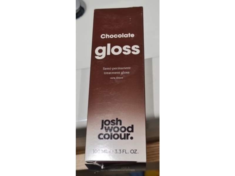 Josh Wood Colour Semi Permanent Treatment Gloss, Chocolate Gloss, 3.3 fl oz/100 mL