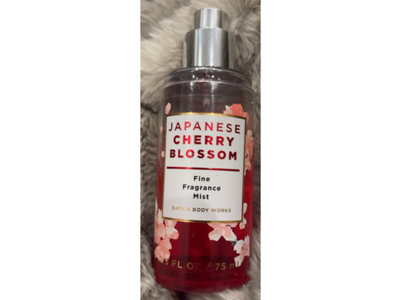 Bath & Body Works Fine Fragrance Mist, Japanese Cherry Blossom, 2.5 fl oz/75 mL