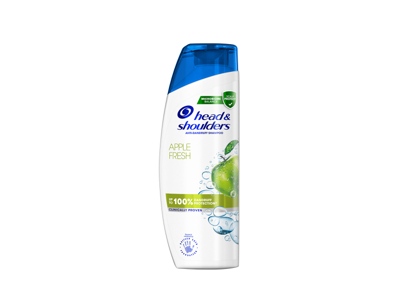 Head & Shoulders Shampoo, Apple Fresh, 280 mL