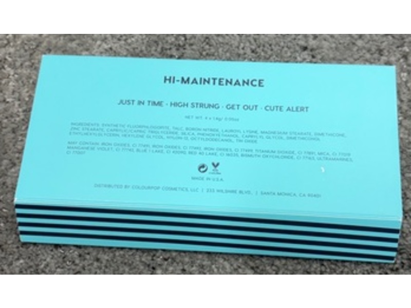 Colourpop Hi-Maintenance Shadow Palette, 0.05 oz/1.4 g