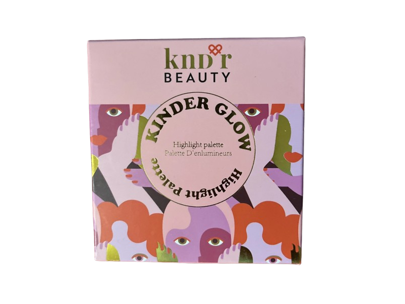 Kndr Beauty Kinder Glow Highlight Palette, 0.09 oz/2.5 g