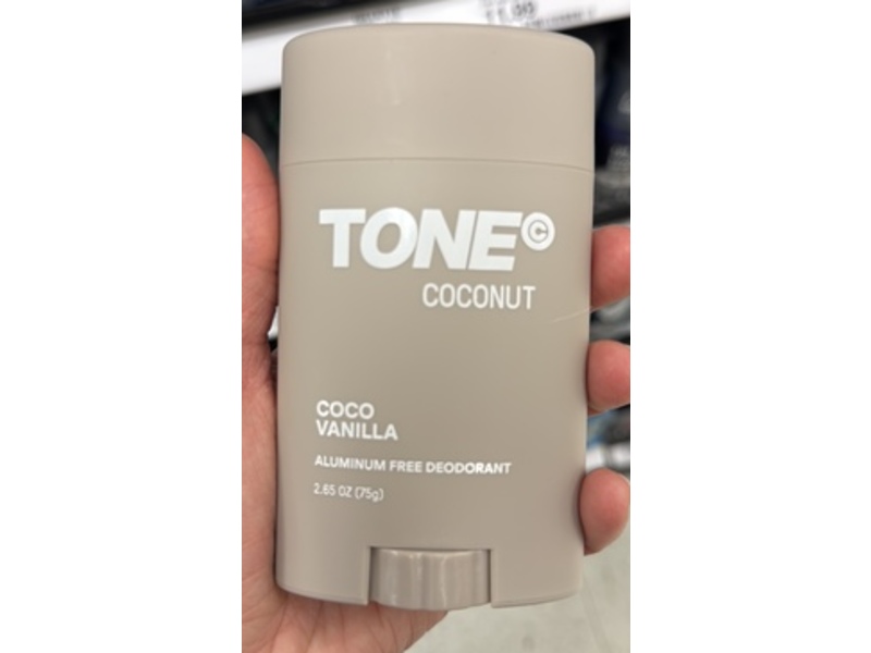 Tone Coco Vanilla Deodorant, Coconut, 2.65 oz/75 g