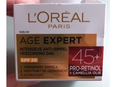 Loreal Paris Age Expert Intensive Anti-Wrinkle 45+ Day Cream, SPF 20, 50 mL