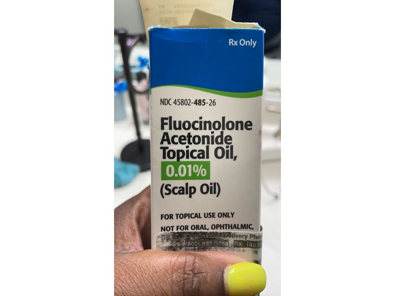 Fluocinolone Acetonide Topical Oil (Scalp Oil) 0.01%, 4 fl oz, Perrigo (RX)