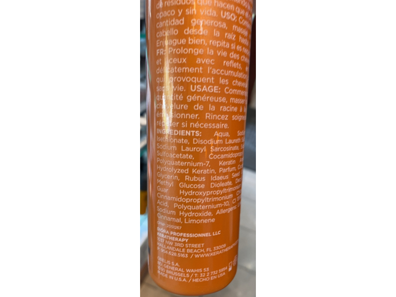 Keratherapy Keratin Infused Color Protect Shampoo, 10.1 fl oz, 300 mL