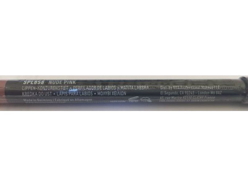 NYX Professional Makeup Lip Pencil, Nude Pink, 0.03 oz/1.04 g
