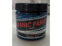Manic Panic Classic Semi Permanent Hair Color Cream, Voodoo Blue, 4 fl oz/118 mL - Image 3