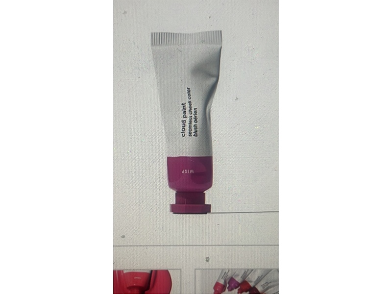 Glossier Cloud Paint Seamless Cheek Color, Wisp, 0.33 fl oz/10 mL