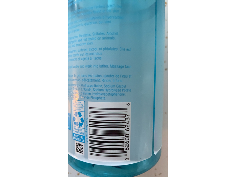 Neutrogena Hydro Boost Hydrating Gel Cleanser, Hyaluronic Acid, 473 mL