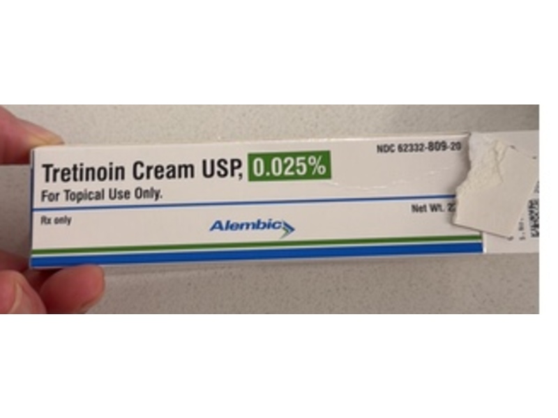 Tretinoin Cream 0.025%, 20 g, Alembic (Rx)