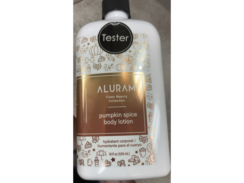 Aluram Pumpkin Spice Body Lotion, 18 fl oz/530 mL