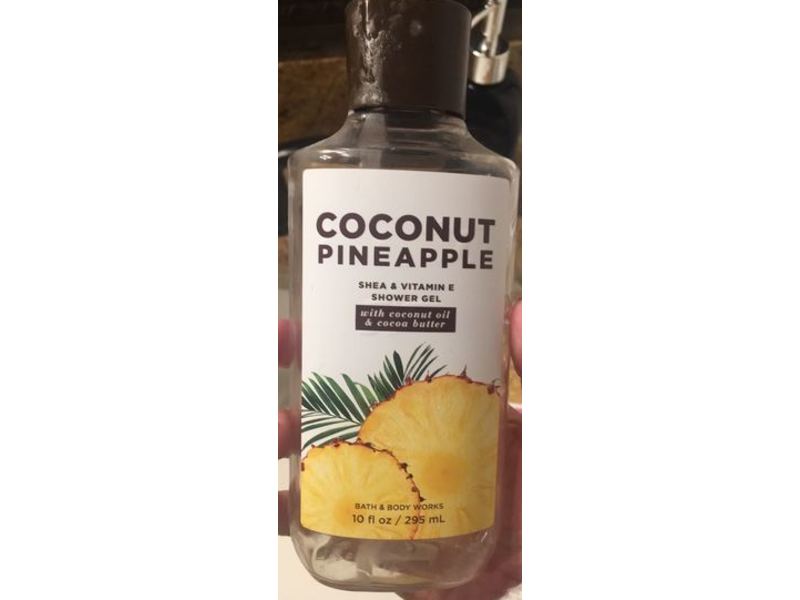 Bath & Body Works Shea & Vitamin E Shower Gel, Coconut Pineapple, 10 fl oz/295 mL