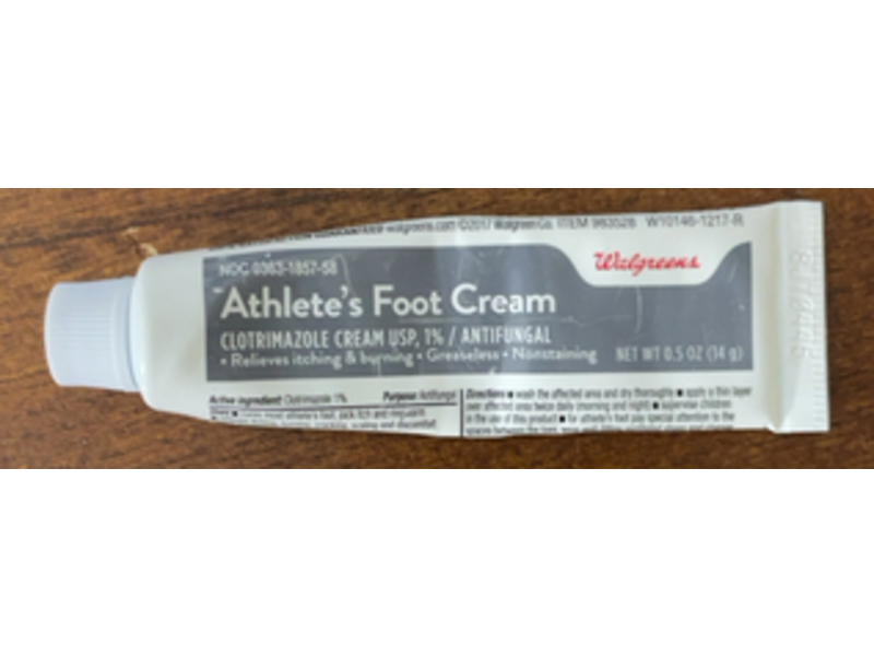 Walgreens Athlete's Foot Cream, 0.5 oz/14 g