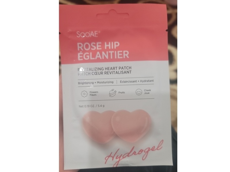 Sooae Revitalizing Heart Patch, Rose Hip, 0.19 oz/5.4 g