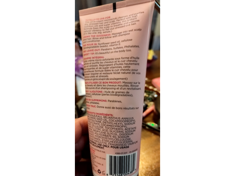 Cake The In So Deep Reset Restore Hair + Scalp Scrub, 7 oz/200 g