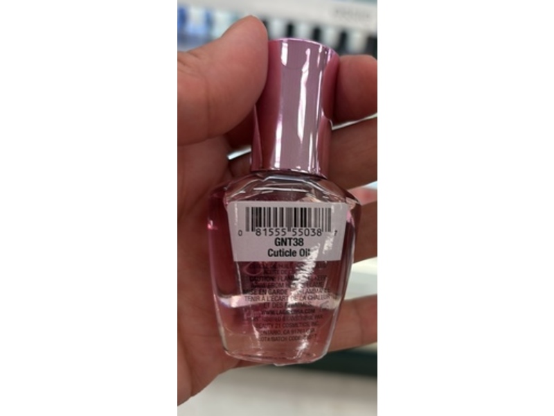 L.A. Girl Cuticle Oil, GNT38 Lavender, 0.47 fl oz/14 mL