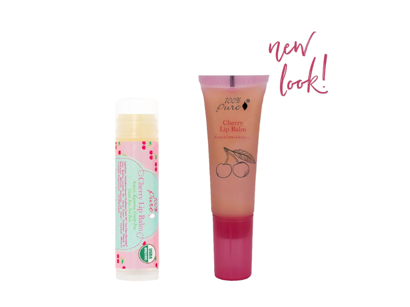 100% Pure Cherry Lip Balm, 0.15 oz/4.25 g